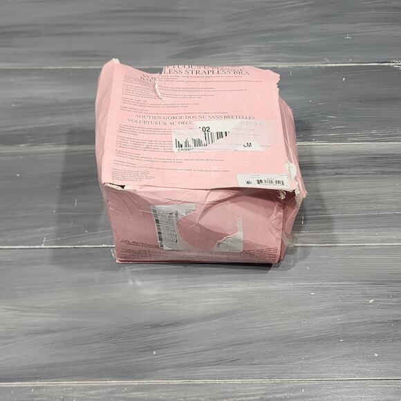 Fashion Forms Voluptuous U Plunge‎ Backless Strapless Bra in Beige Size B - Picture 11 of 14